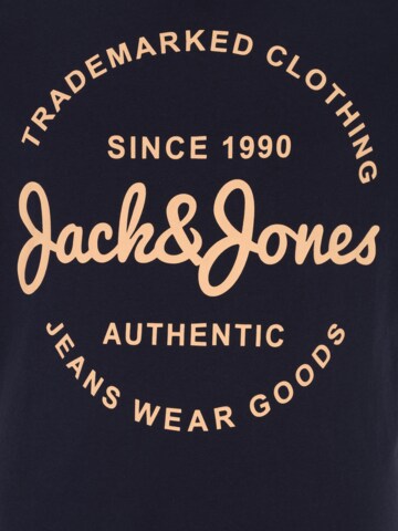 Jack & Jones Plus T-Shirt 'FOREST' in Blau
