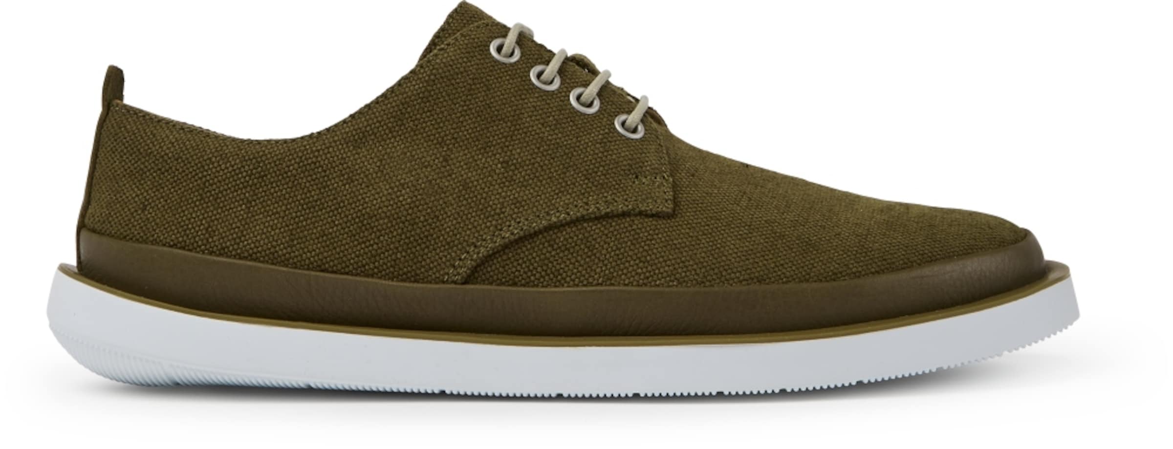 Scarpa stringata 'Wagon' di CAMPER in verde