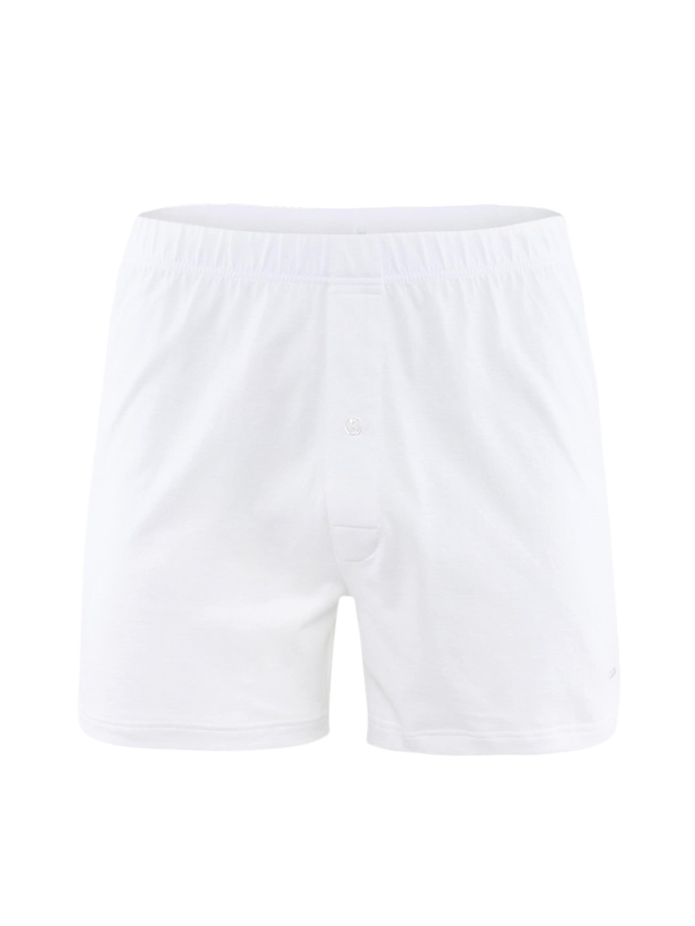 CALIDA Boxer shorts 'Cotton Code' in White: front
