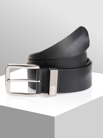 Ceinture ' All Styles ' TOM TAILOR en noir : devant