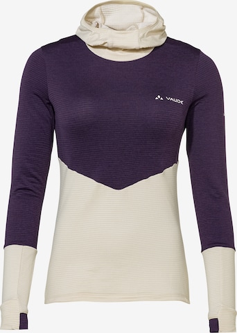 VAUDE Functioneel shirt in Beige: voorkant
