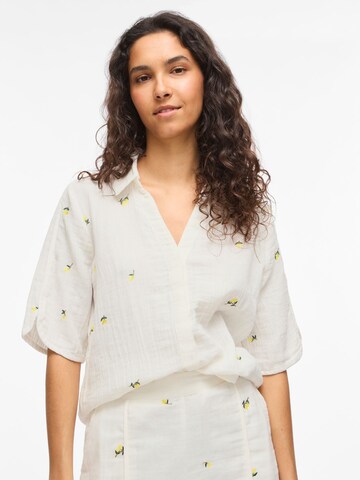 VILA Blouse 'VIBrodera' in White