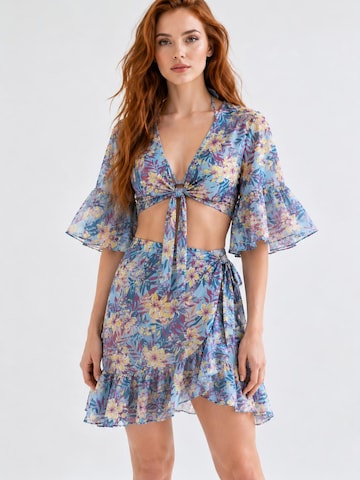 Gonna 'Priya mini skirt' di Hobo Sapiens in blu
