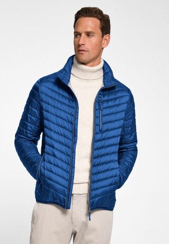 Veste fonctionnelle Louis Sayn en bleu : devant