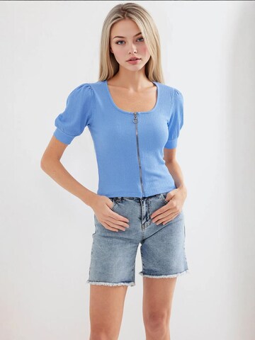 Bigdart Bluse in Blau