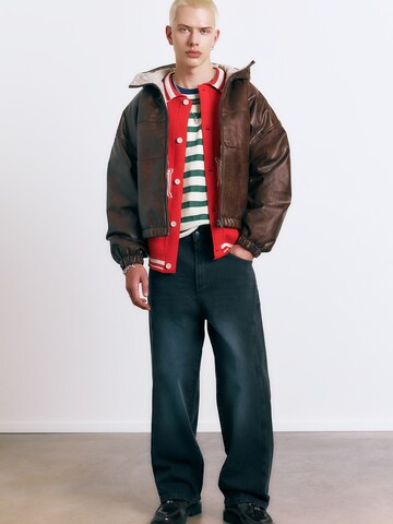 Giacca di mezza stagione 'CAZADORA' di Pull&Bear in marrone
