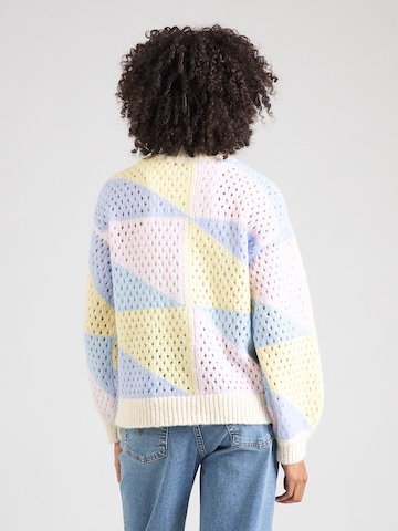 PIECES Kardigán 'PCJANEL' - bézs: hátul