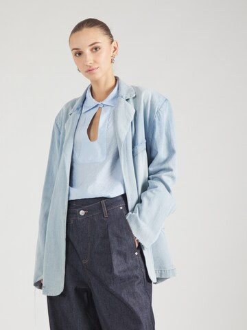 Monki Blaser in Blau: Vorderseite