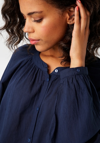 Aniston CASUAL Bluse in Blau