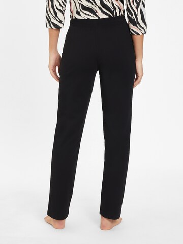 s.Oliver Flared Pajama Pants in Black