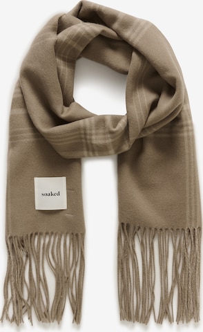 SOAKED IN LUXURY - Cachecóis 'Millie' em bege: frente