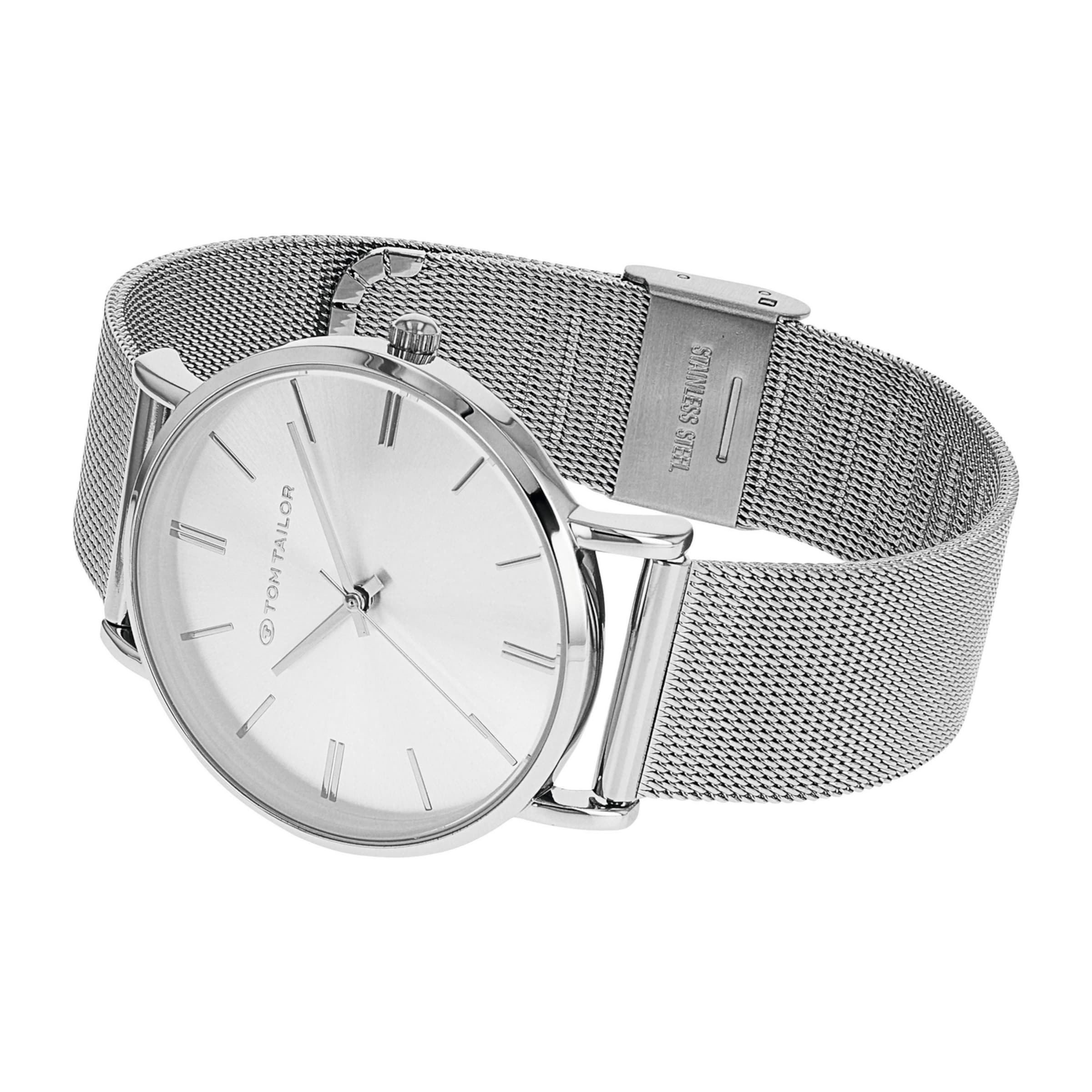 TOM TAILOR Analog Watch in Silver
