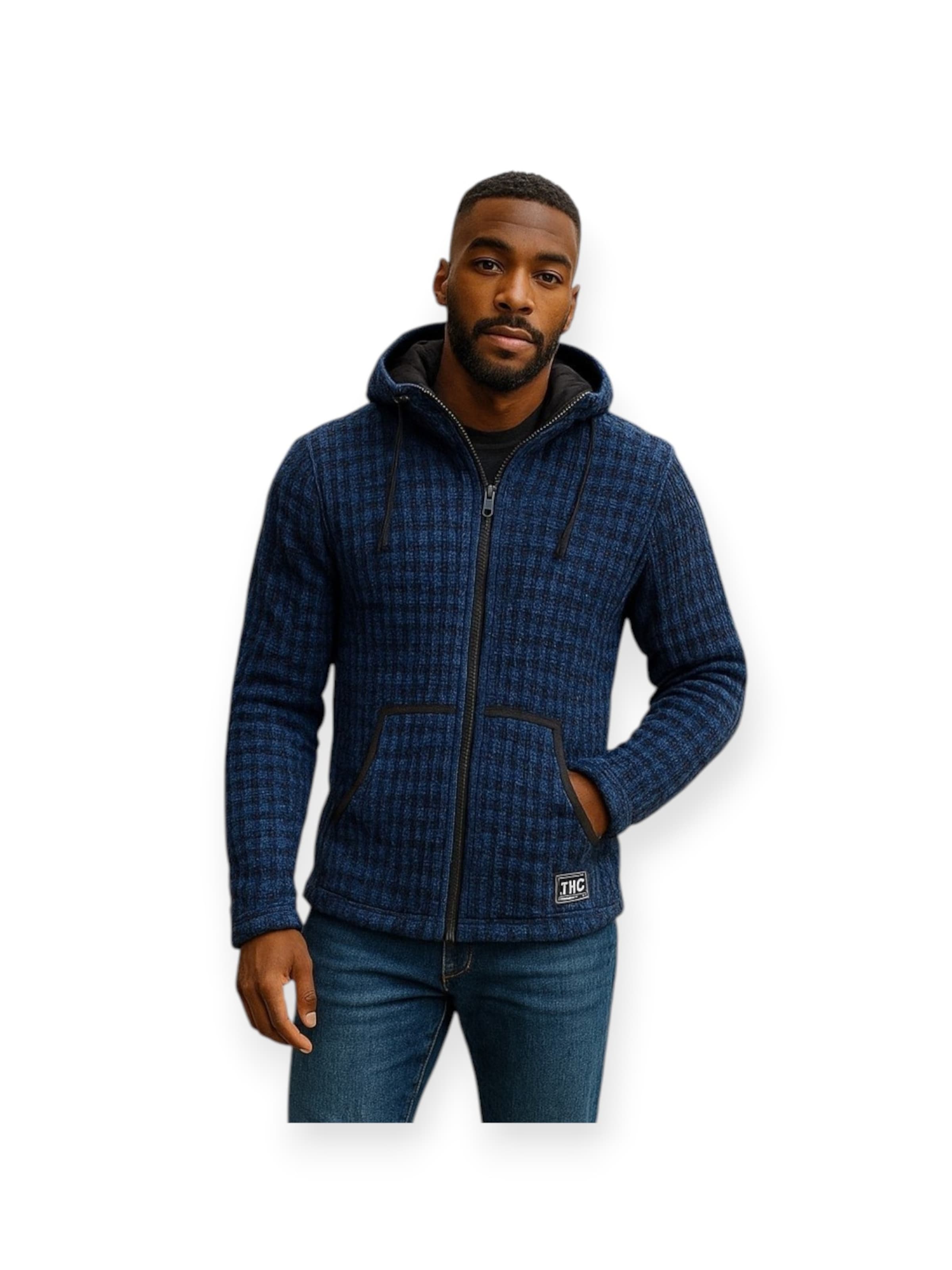 THC Natural Line Between-Season Jacket '716' in Blue