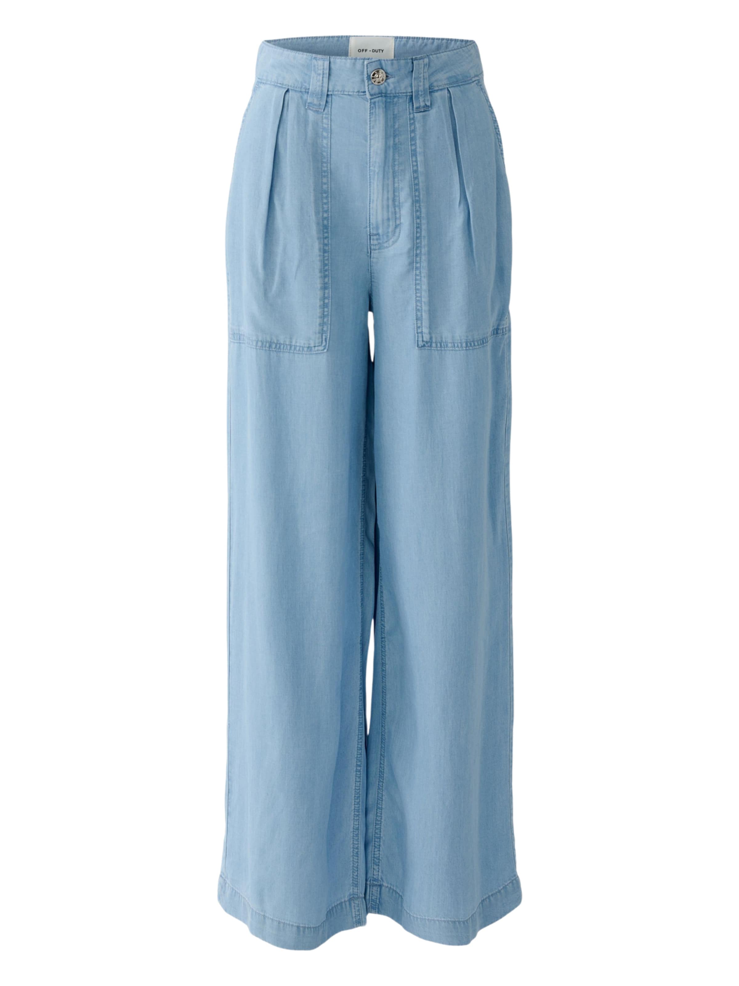 OUI Loosefit Jeans in Blau: Vorderseite