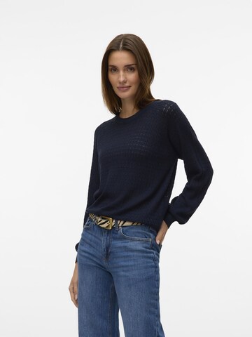 VERO MODA Trui 'VMNew Lexsun' in Blauw: voorkant