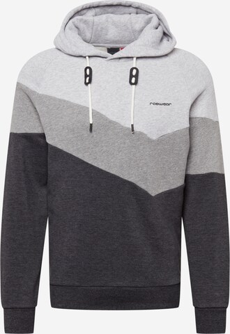 Ragwear Sweatshirt 'Tripes' in Grey: front