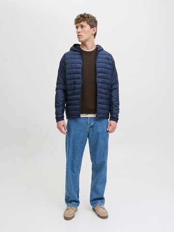 JACK & JONES Pullover 'JJEEMIL' i brun