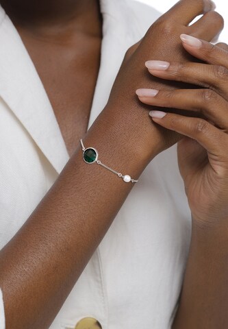 ELLI PREMIUM Armband in Silber: Vorderseite