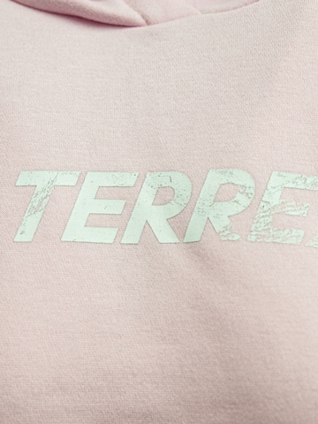 ADIDAS - Sudadera con cremallera 'adidas Terrex Graphic Logo' en rosa