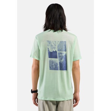 ODLO Performance Shirt 'ODLO X POW' in Green: front