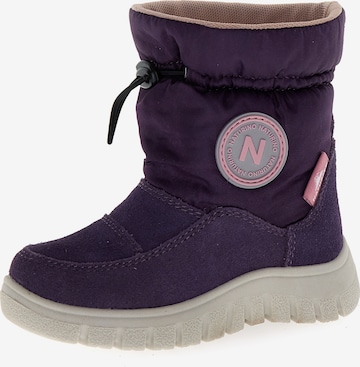 NATURINO Snowboots in Lila: Vorderseite