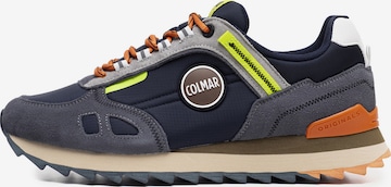 Baskets basses ' TRAVIS' Colmar en bleu : devant