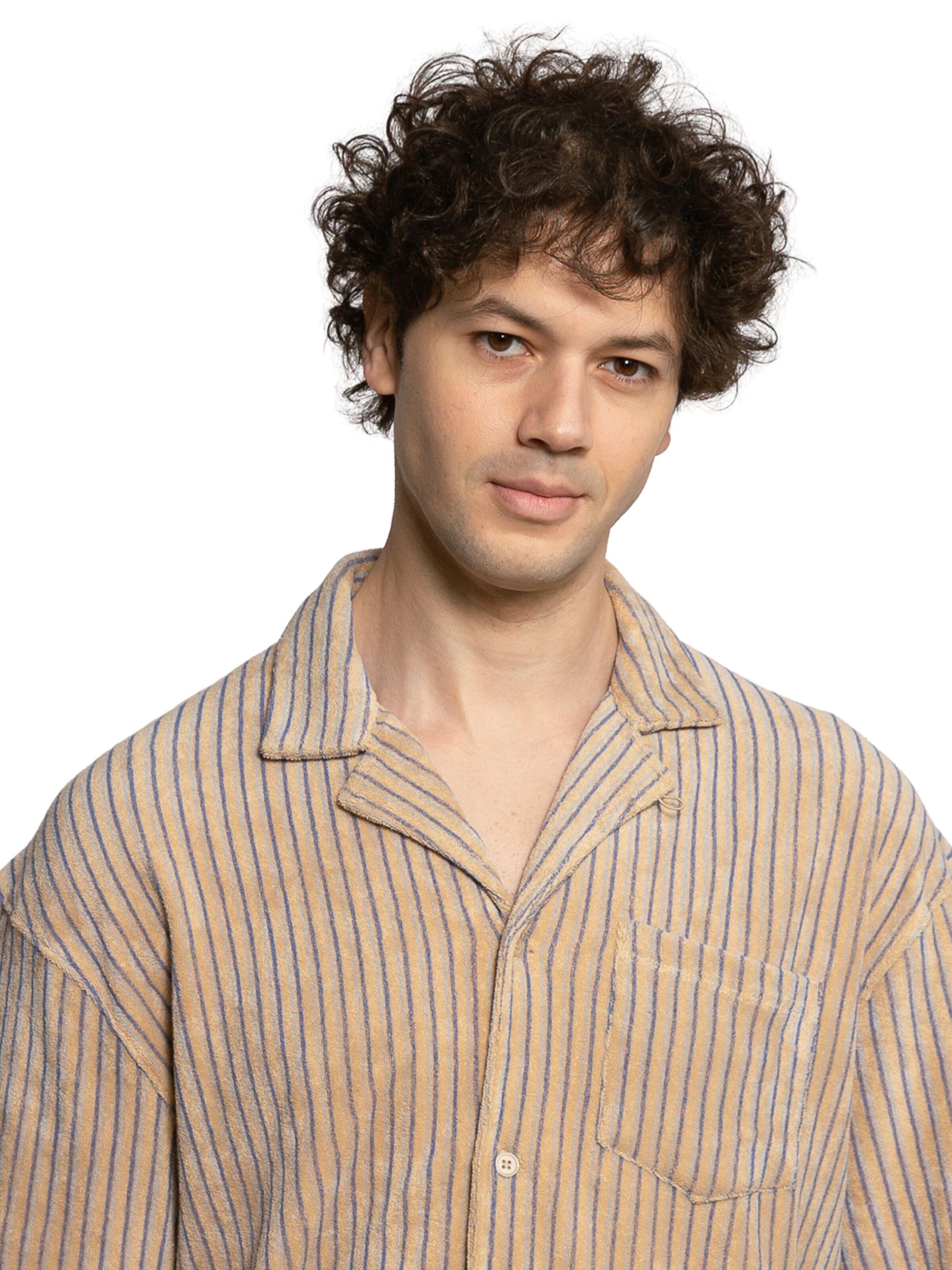 Coupe regular Chemise 'Sagan' LDB en beige