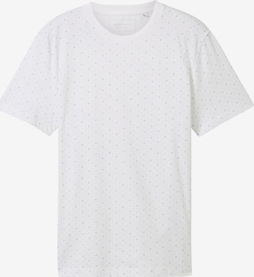TOM TAILOR DENIM - Camiseta en blanco: frente