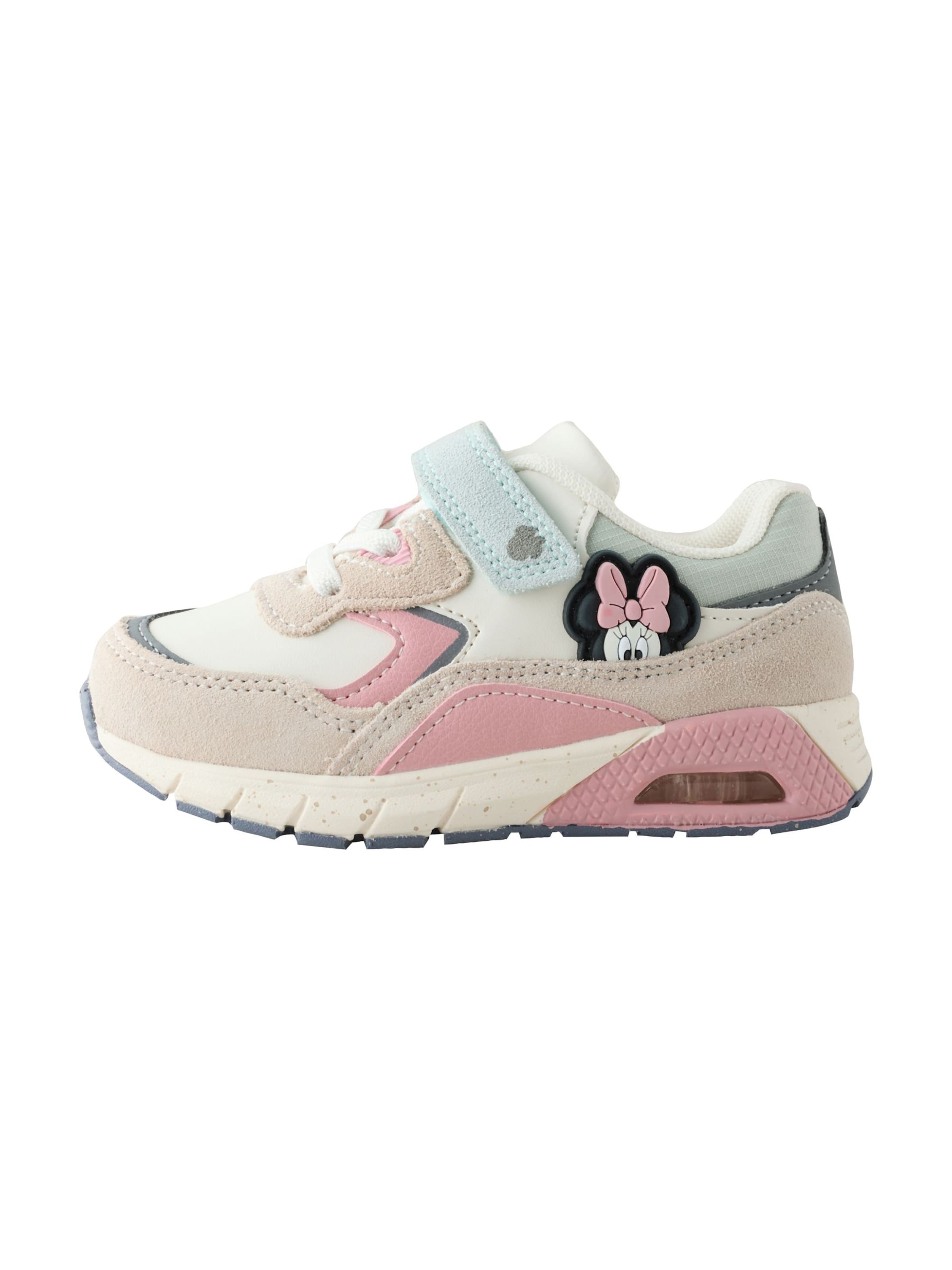 Next Sneakers 'Minnie Mouse' in Roze: voorkant