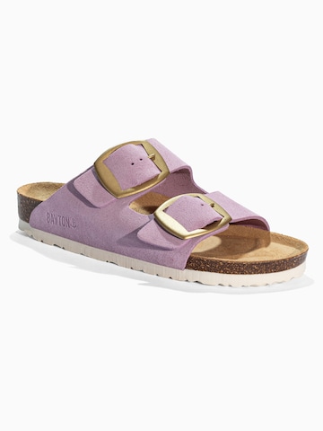 Mule 'ALICANTE' Bayton en violet