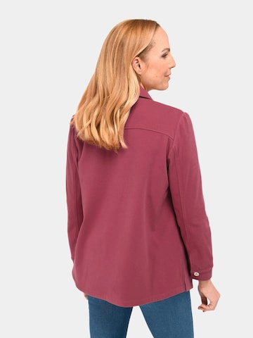 Goldner Blouse in Rood