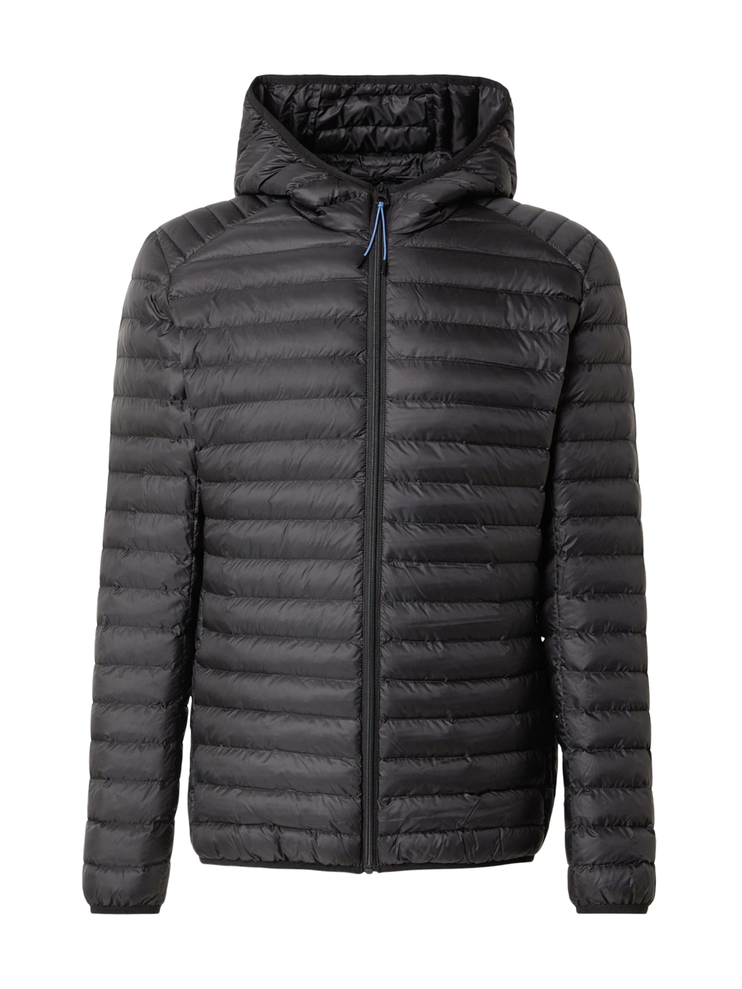 Veste mi-saison LERROS en noir : devant