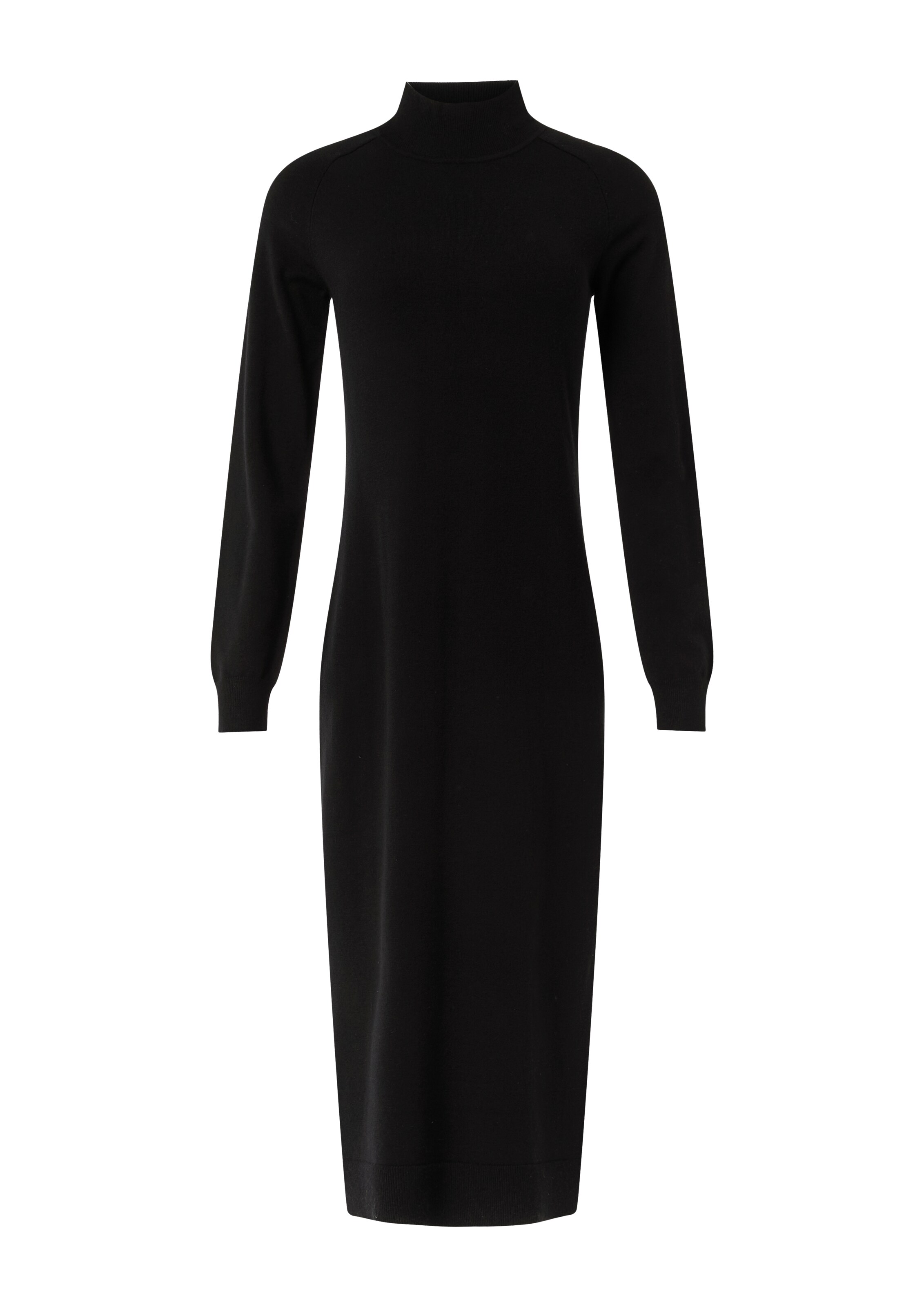 COMMA Jurk in Zwart: voorkant