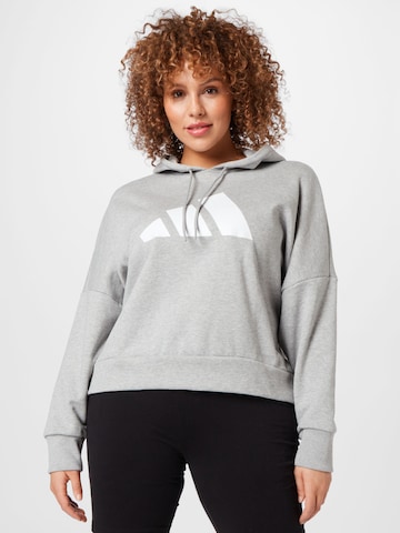 ADIDAS PERFORMANCE Athletic Sweatshirt 'Future' in Grey: front