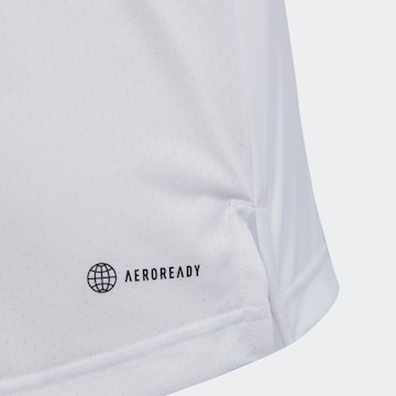 T-Shirt fonctionnel 'Club' ADIDAS PERFORMANCE en blanc