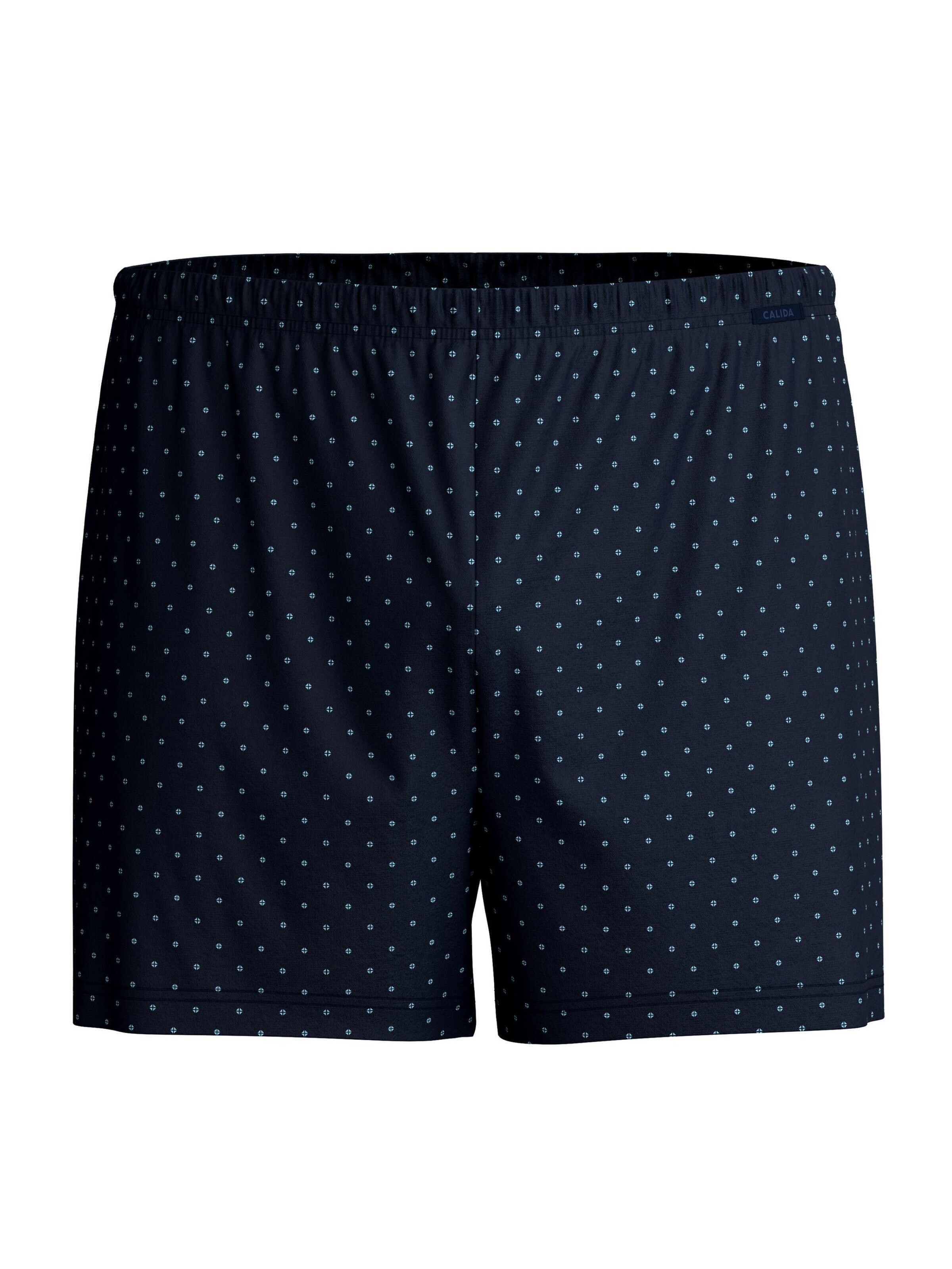 CALIDA Boxer shorts 'Prints' in Blue: front