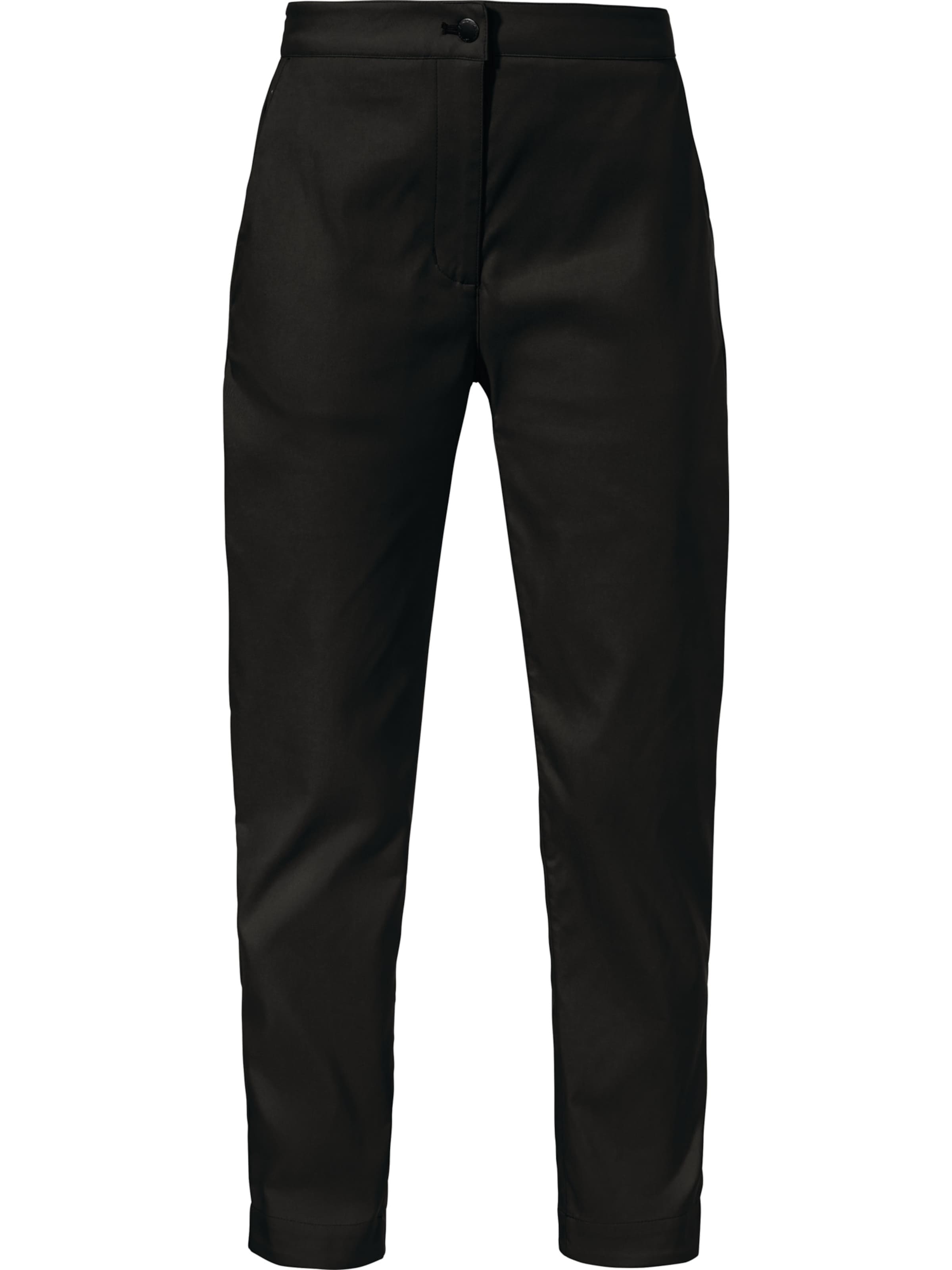 Regular Pantalon outdoor Schöffel en noir : devant