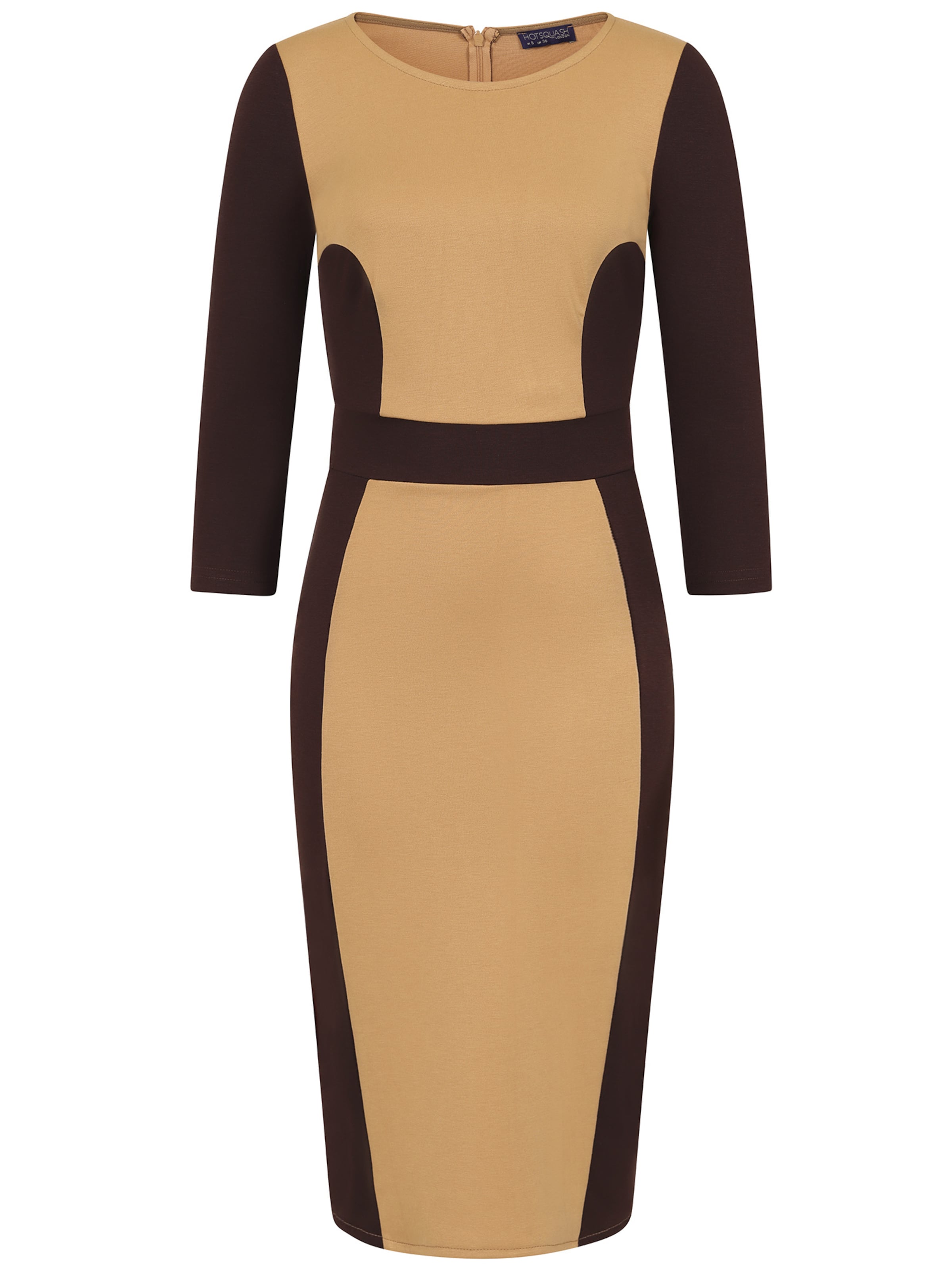 Robe HotSquash en marron : devant