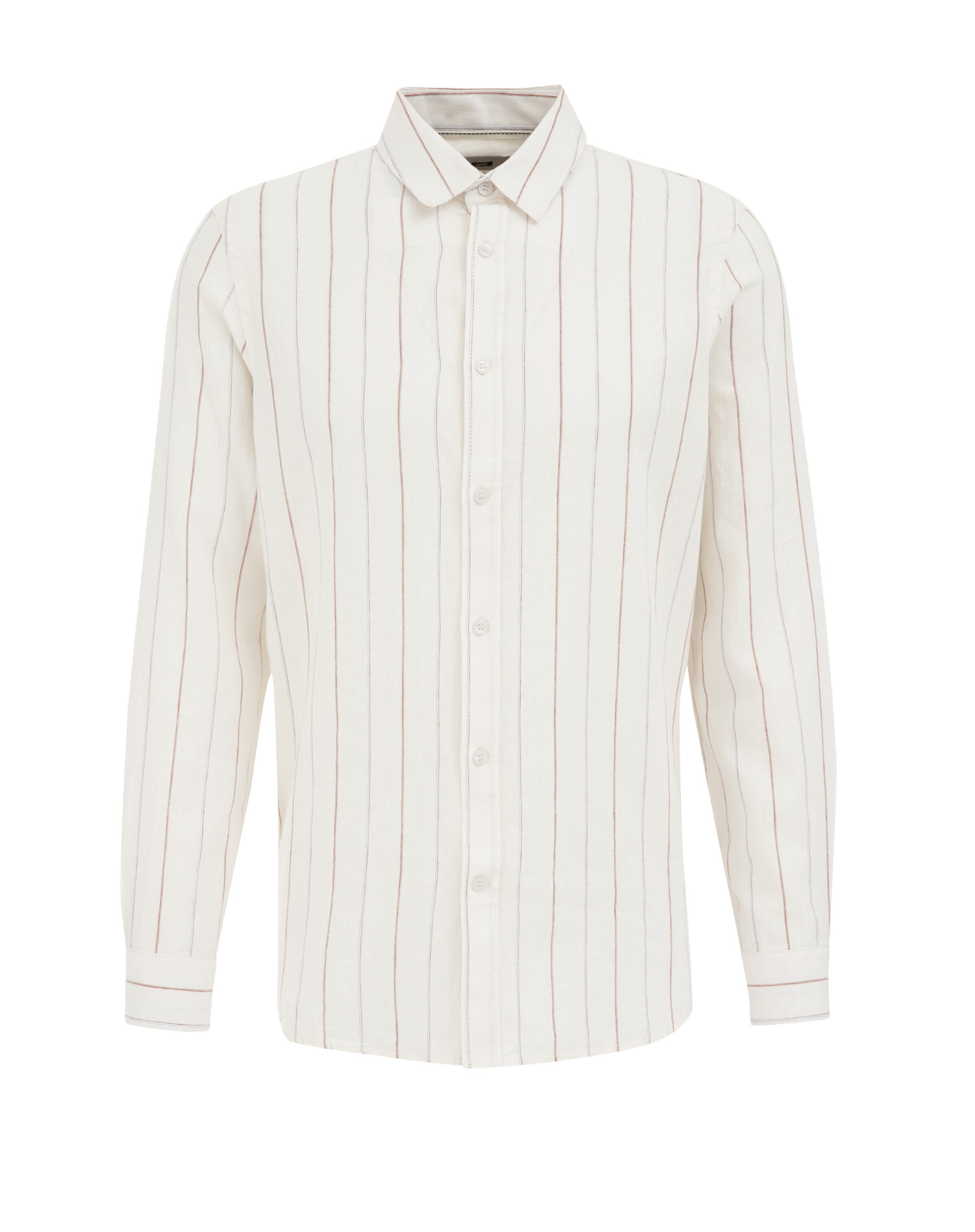 WE Fashion Regular Fit Skjorte i hvid: forside