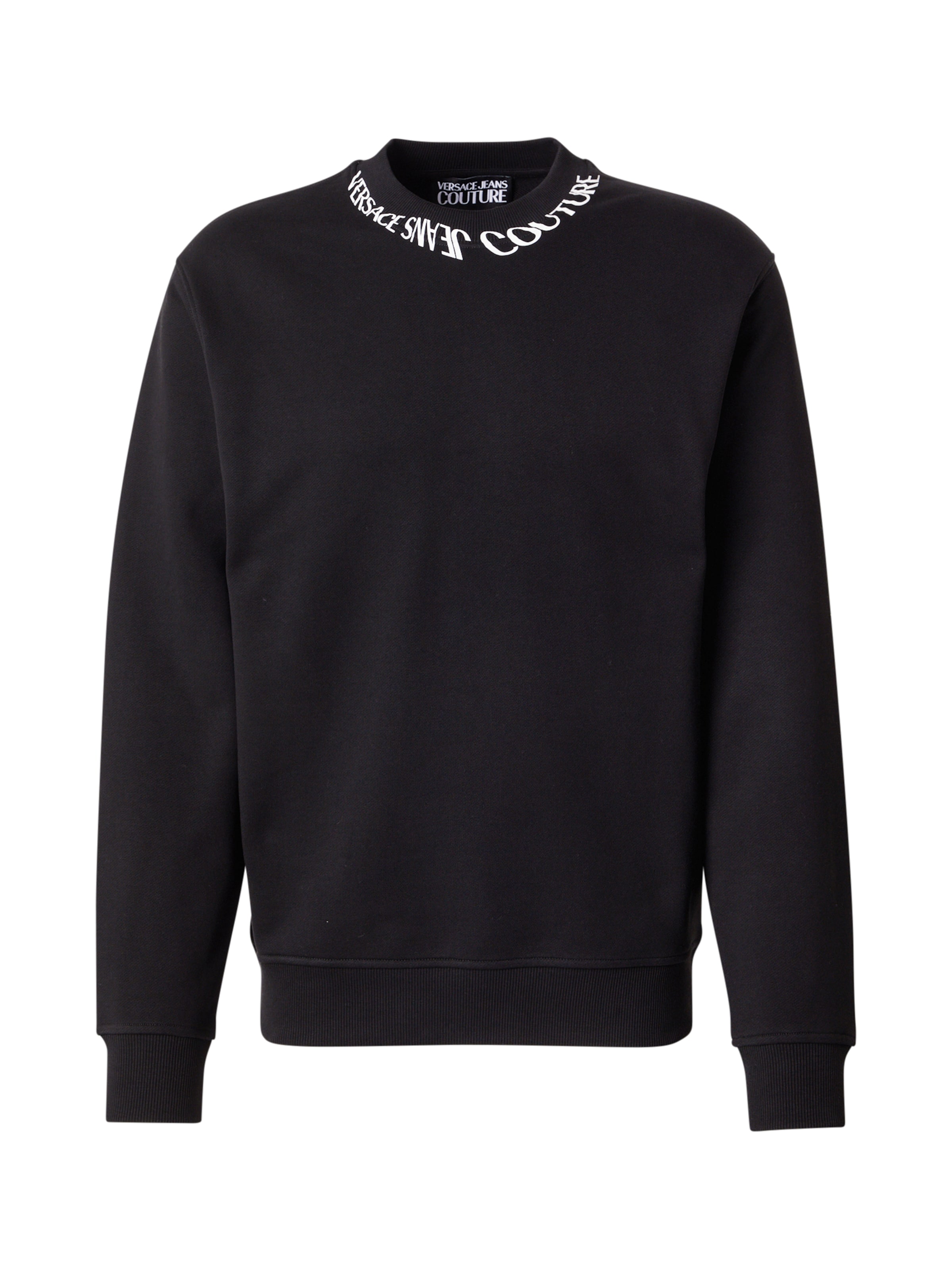 Versace Jeans Couture Μπλουζάκι σε μαύρο: μπροστά