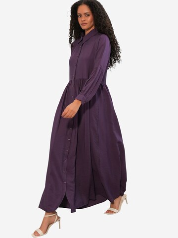 Bigdart Shirt dress in Purple