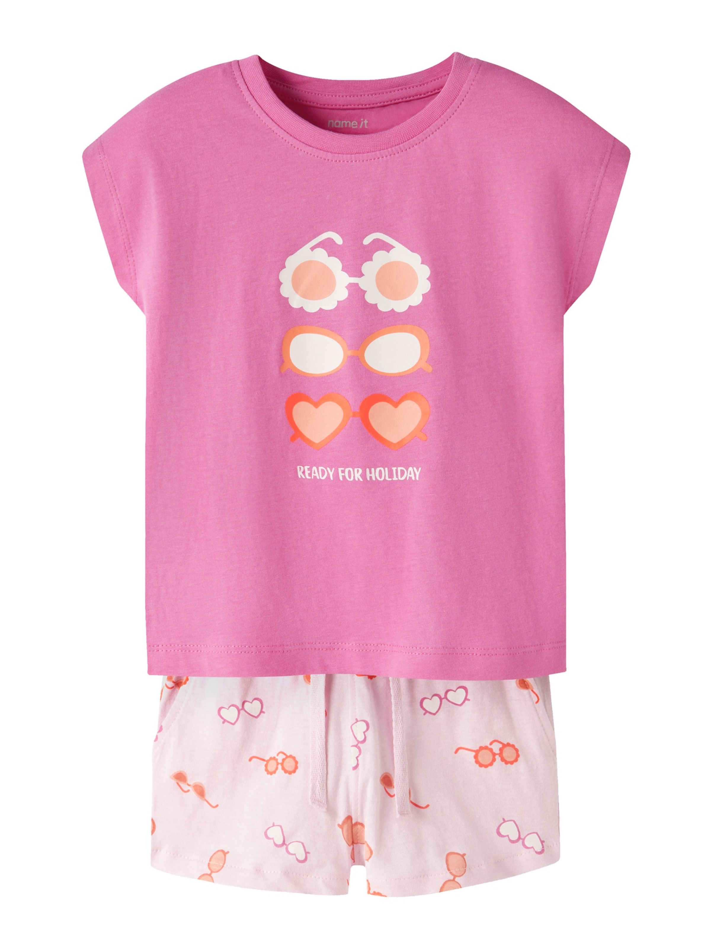 Set 'NMFVIGEA' de la NAME IT pe roz: față