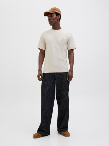 JACK & JONES - Camiseta 'JJSUMMER VIBES' en beige
