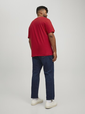 Jack & Jones Plus T-Shirt in Rot