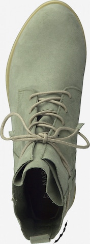 MARCO TOZZI Lace-Up Ankle Boots in Green