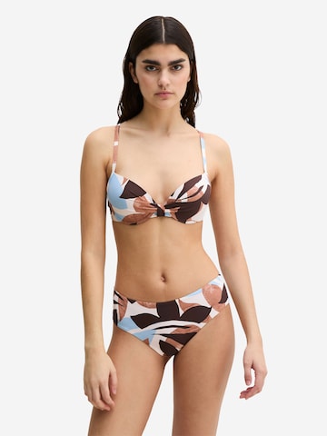 Triangle Hauts de bikini ' Breezy Leaf ' Marc O'Polo en bleu : devant
