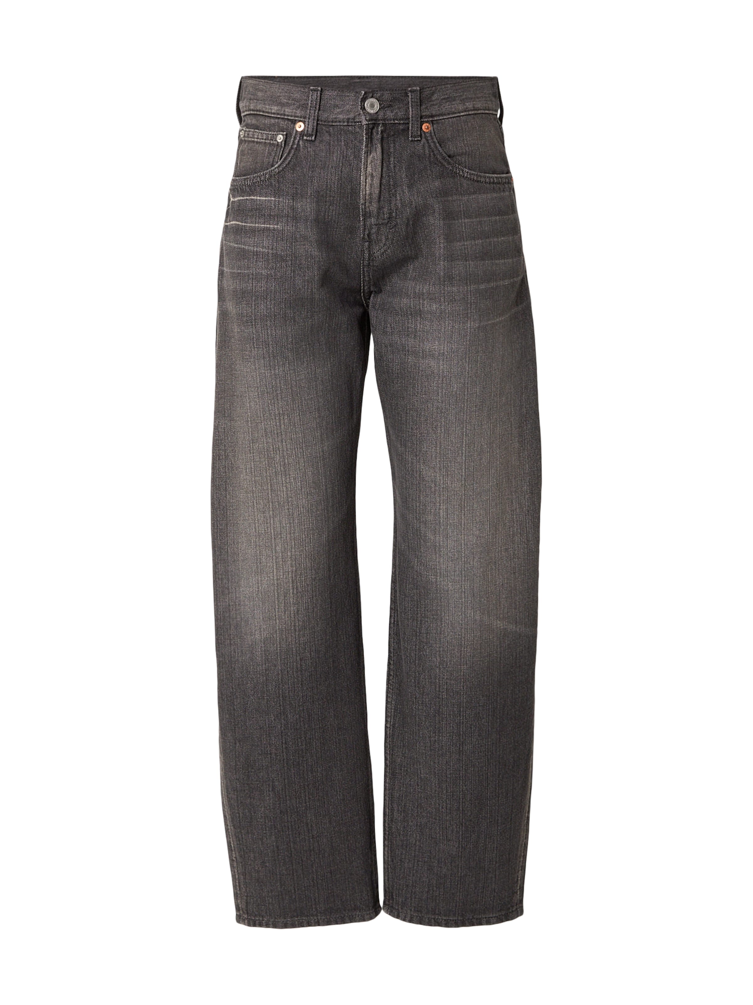 WEEKDAY Baggy Джинсы в Черный: спереди