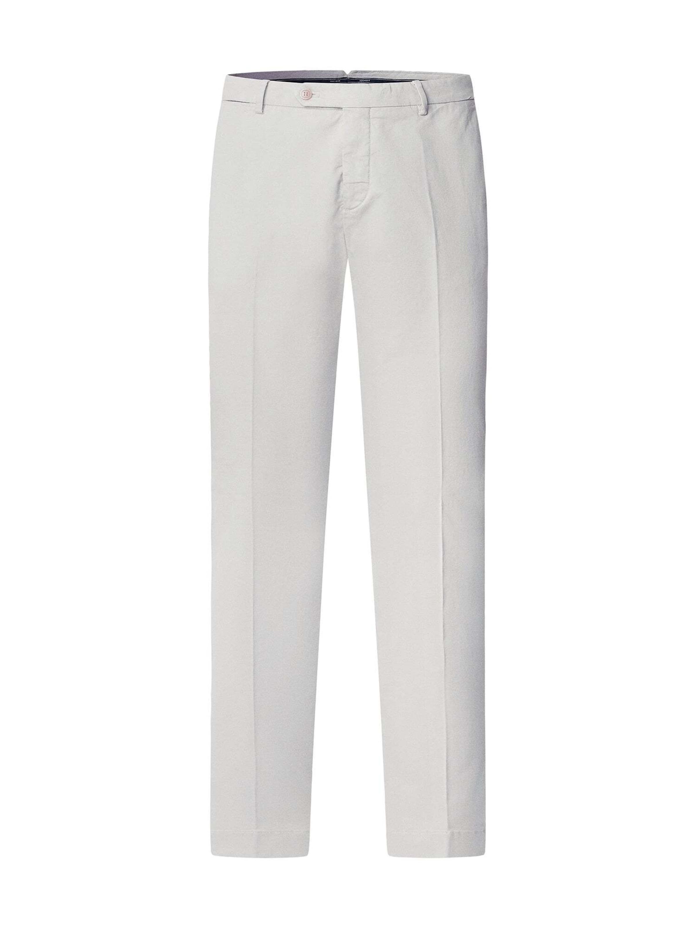 Coupe slim Pantalon chino 'KENSINGTON ' Hackett London en gris : devant