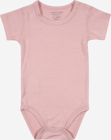 Barboteuse / body 'Bue' Hust & Claire en rose : devant