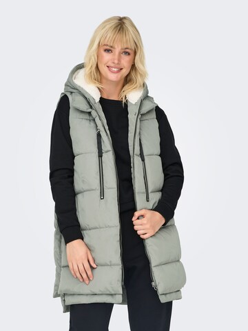 ONLY - Chaleco 'New Nora' en gris: frente